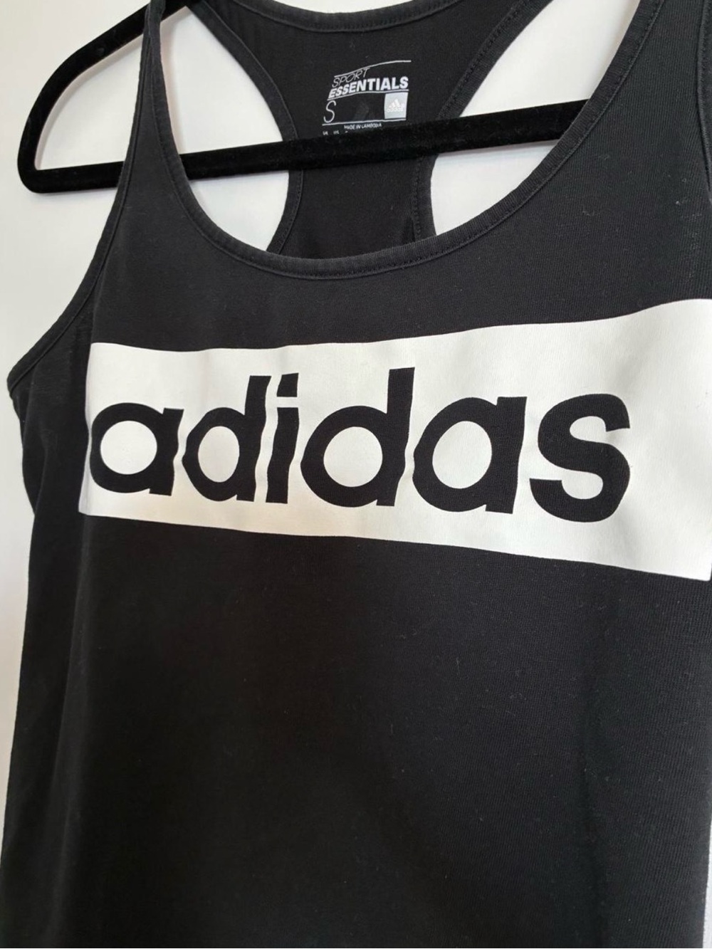 Adidas Racerback Workout Tank Small - Picture 2 of 6